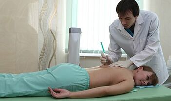 Clampsia spinal bone cartilage blockade