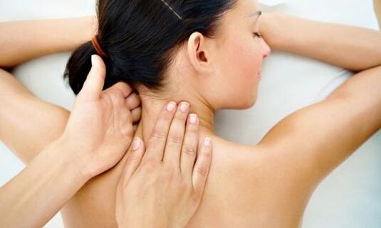Cervical spine massage osteochondral disease