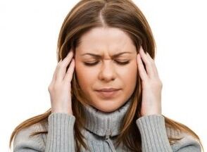 The development stage of cervical osteochondrosis