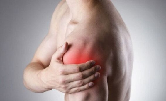 Glenohumeral arthritis is a cause of lower back pain around the left scapula